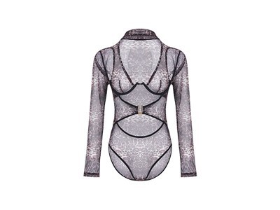 Ensemble de soutien-gorge léopard